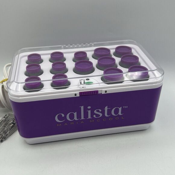 Set 14 Calista Magic Stylers Maria McCool Heated Self Grip Rollers Curlers VR770 - Picture 2 of 7